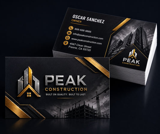Business Cards 2x3.5"