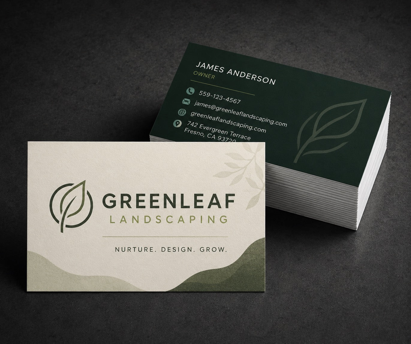 Business Cards 2x3.5"