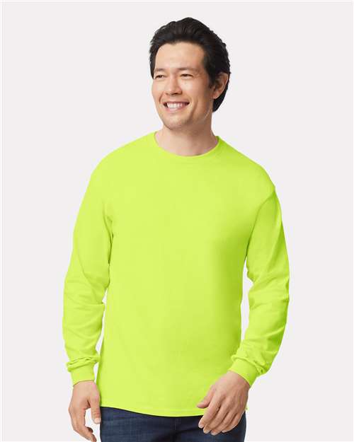 Gildan-Ultra Cotton Long Sleeve T-Shirt Print