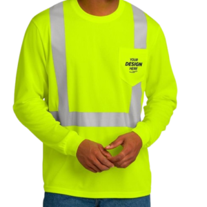 CornerStone Class 2 Mesh Long Sleeve Safety T-shirt